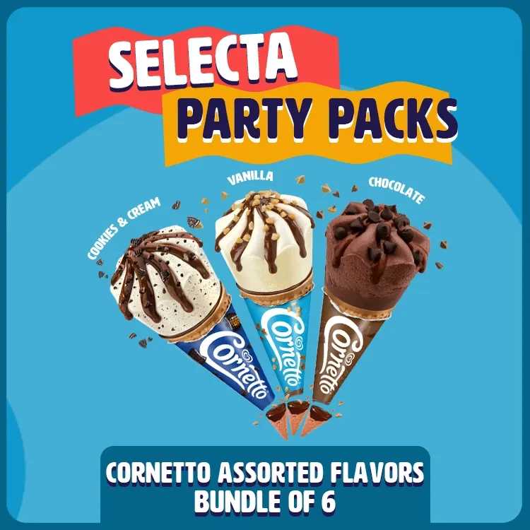 Selecta Cornetto Assorted Flavors Party Pack