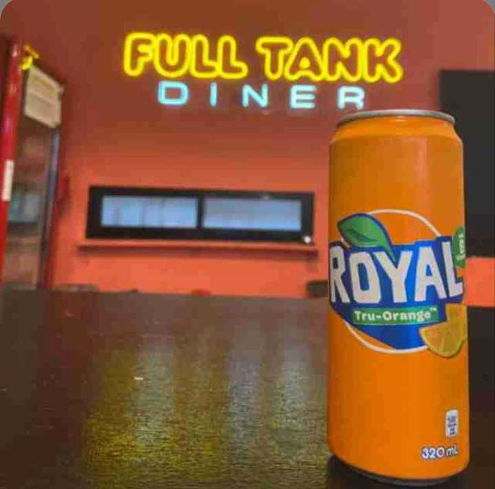 Royal tru Orange Can