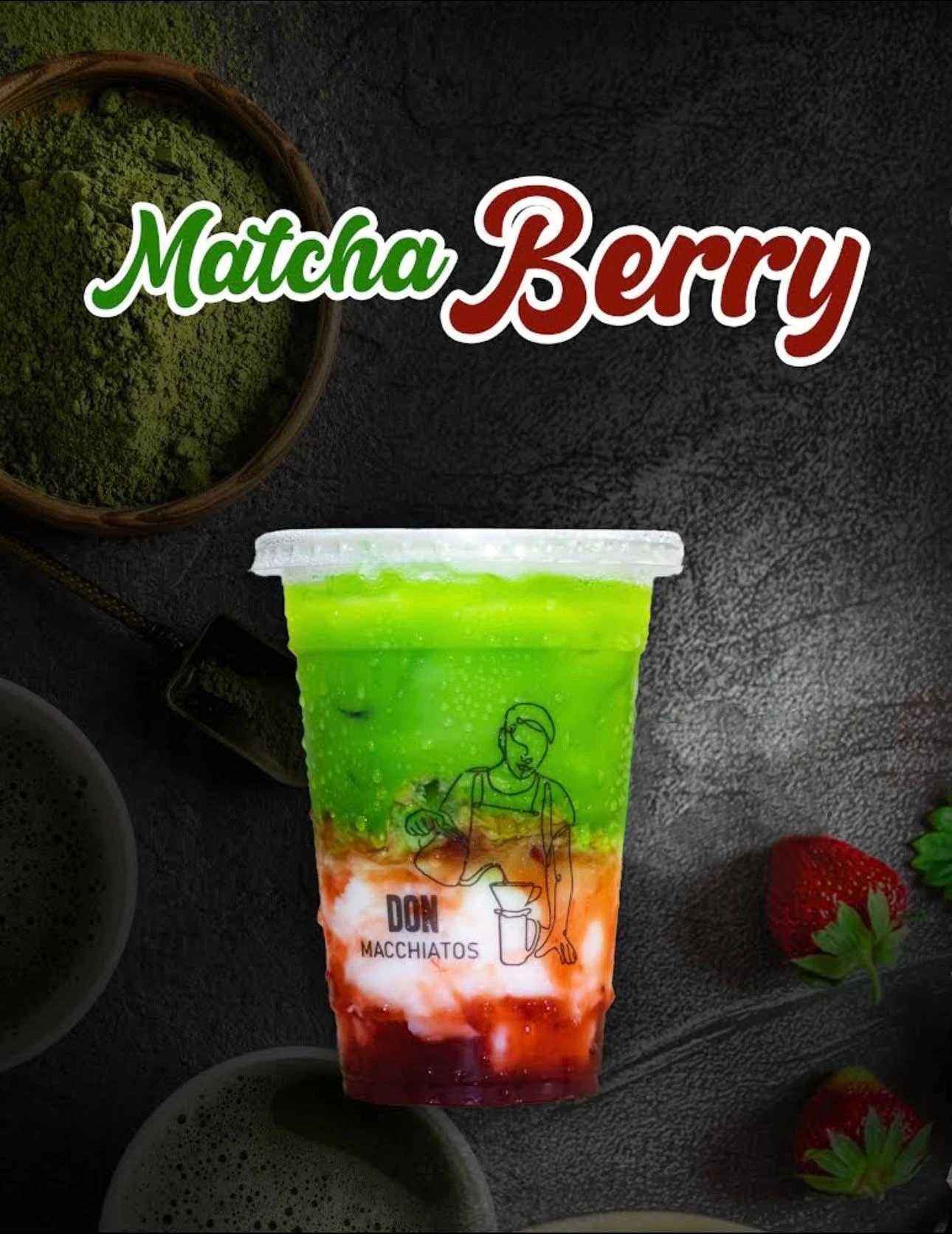 Matcha Berry - Don Macchiatos Tibanga