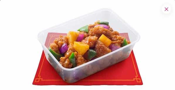 Sweet & Sour Chicken Platter