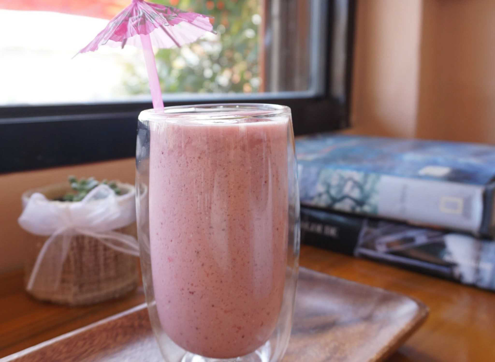 Some Strawberry Smoothie