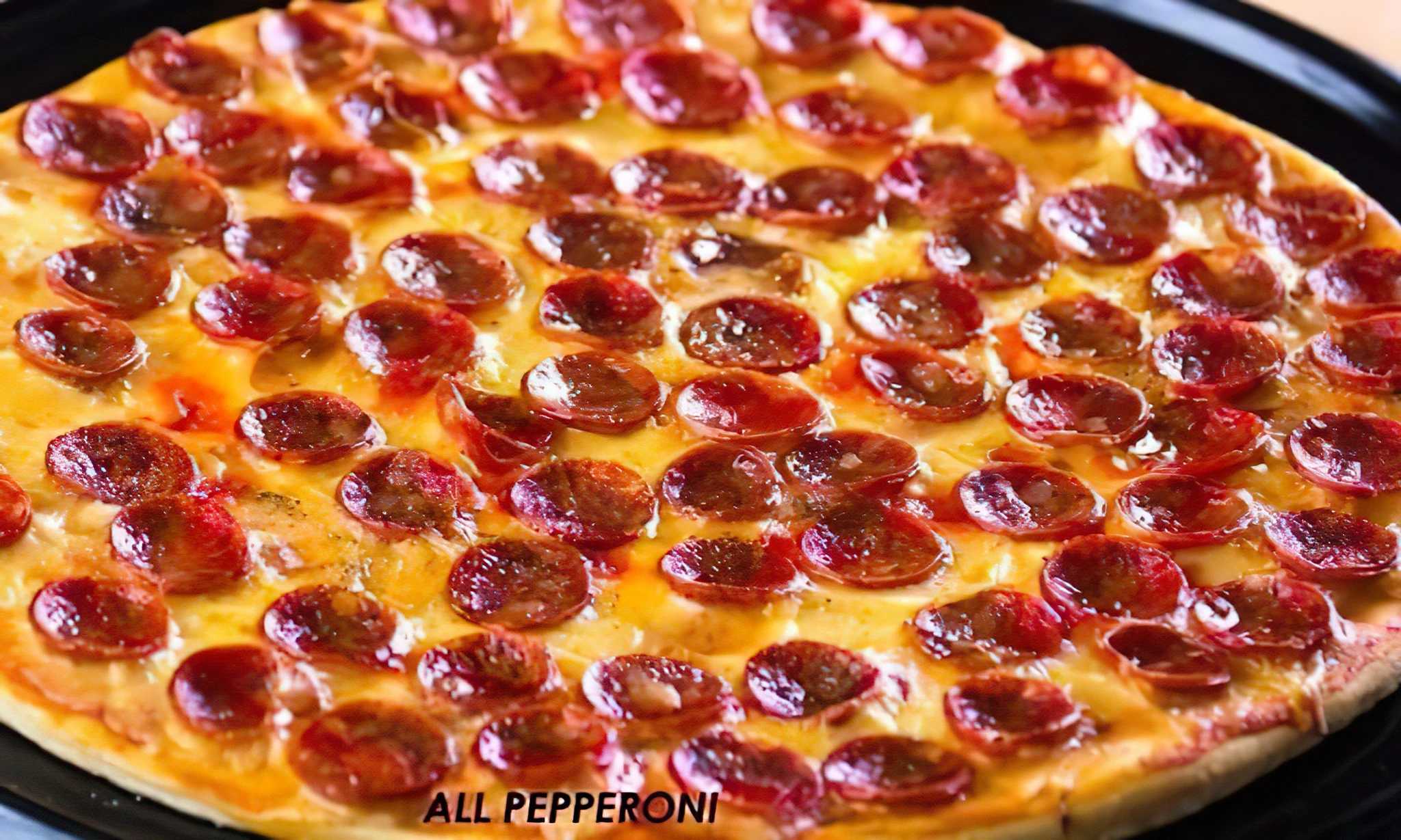 All Pepperoni (with Pork) - Alberto's Pizza Tibanga